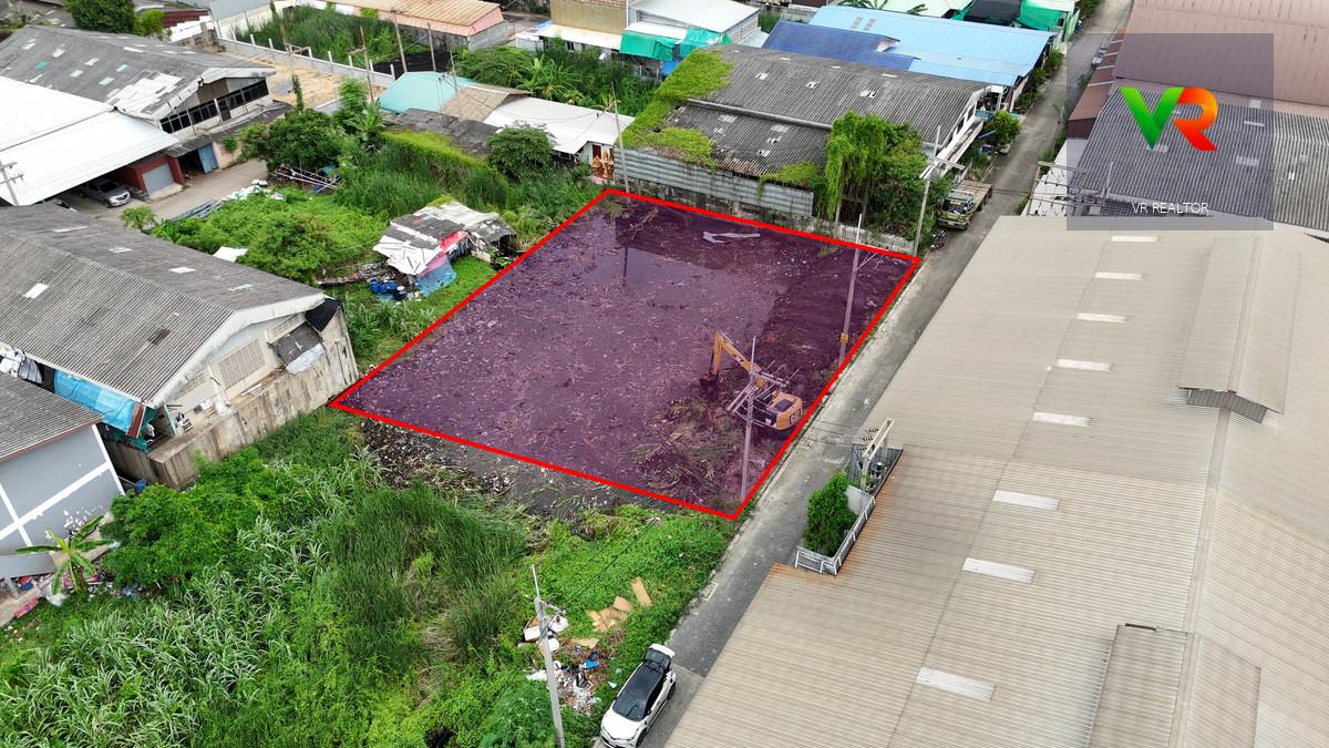 ขายถูกที่ดินเปล่า 188 ตร.วา ผัวสีม่วง ซ.นวลทอง 15 ถ.เศรษฐกิจ 1 อ้อมน้อย, กระทุ่มแบน จ.สมุทรสาคร